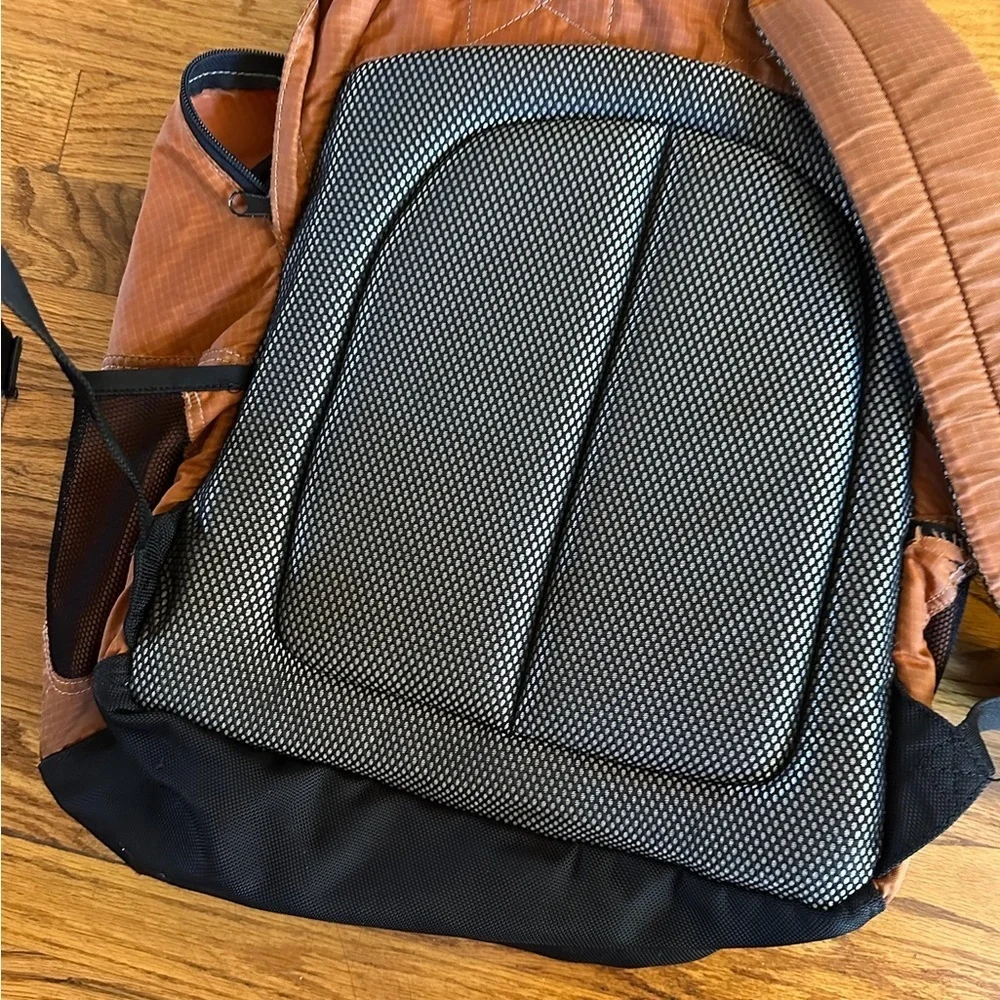 Stylish Copper and Black Backpack
